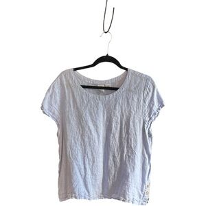 C & C California lavender linen top Sz XL